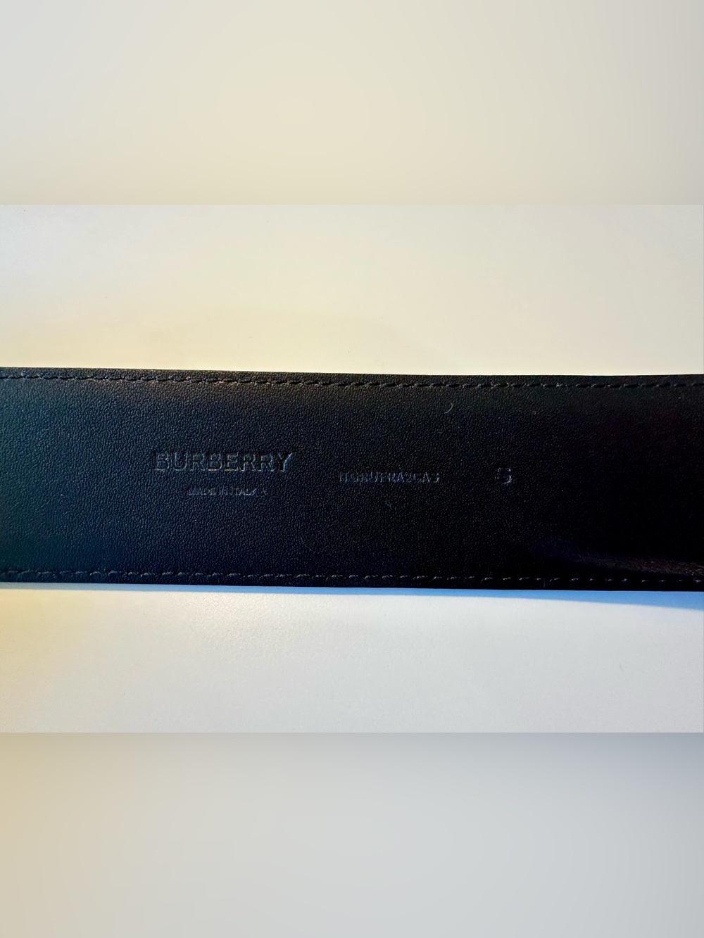 Burberry Monogram Motif Leather Belt - Picture 4 of 7